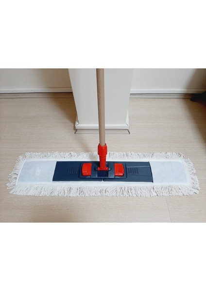 Mop Paspas Takımı 80 cm Plastik Paletli Hastane ve Işyeri Temizliği Için Geniş Temizleme Yüzeyi