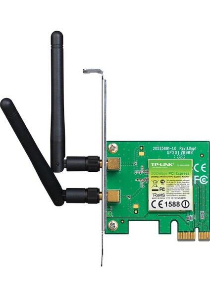 Tp-Lınk TL-WN881ND 300MBPS 2 Anten Kablosuz N Pcı Express Wıfı Adaptor