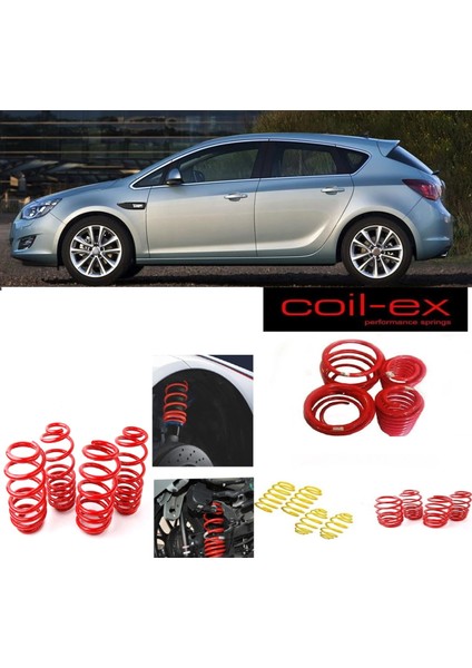 Opel Astra J 2009.2016 Coil-Ex 3.5cm Spor Yay