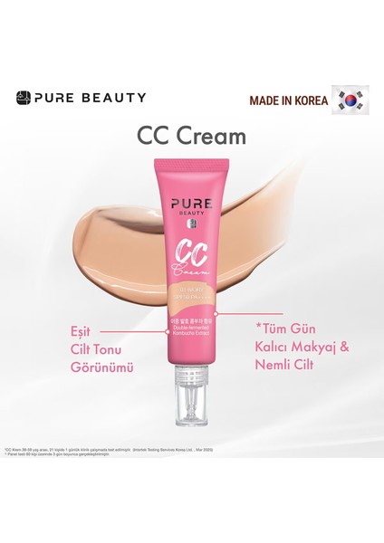 cc Krem SPF50 Pa++++ Natural 30 ml modelleri