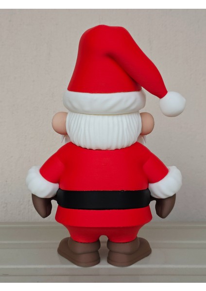 Noel Temalı Noel Baba Figürü