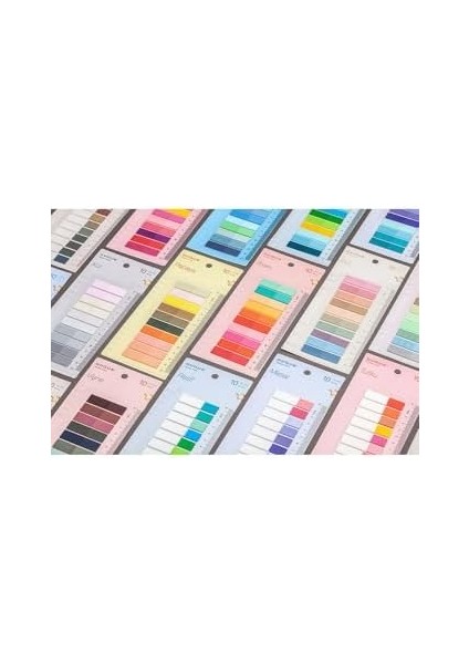 Guguk Sonbahar 10 Yarım Renkli Cetvelli Şeffaf Pet Index • Index • • Sticky modelleri