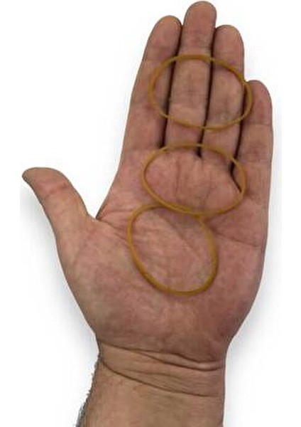 5'li Paket Para Lastiği 5 x 500 gr 70 mm Uzunluk 45 mm Çap Sağlam ve Esnek