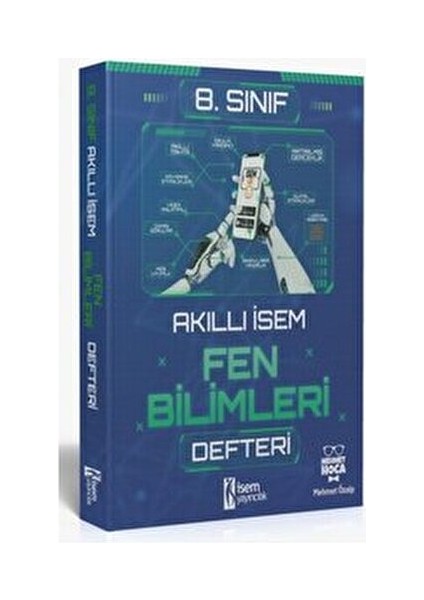 2025 Akıllı Isem 8. Sınıf Fen Bilimleri Defter 8. Sınıf İçin Mavi Kapaklı fiyatları