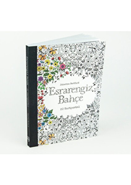 Esrarengiz Bahçe Kartpostal 20 Adet Renkli Tasarımlar ile Her Yaş İçin Eğlenceli fiyatları