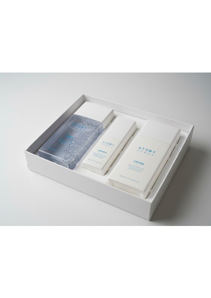 Erkekler Için Homme Cilt Bakım Seti Aqua-Gg ve 5x Hyaluronik Asit Içeren 3'lü Yoğun Nemlendirici