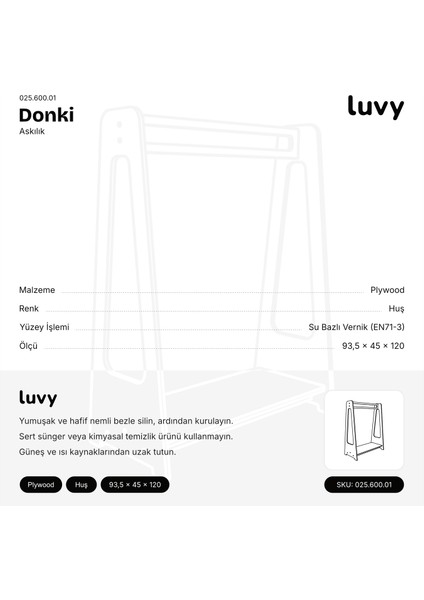 Donki Askılık / Açık Gardırop Montessori fırsatları