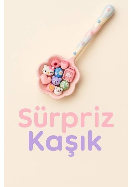 Süpriz Kaşık 5 Adet Çelik Küpe