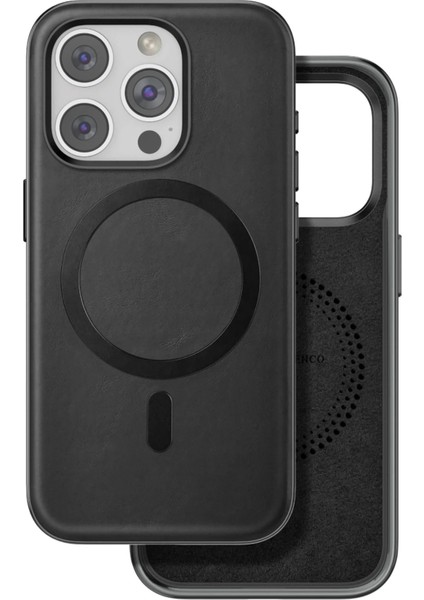 CPT50 iPhone 15 Pro Max Puskas Magsafe Kapak - Siyah fiyatları