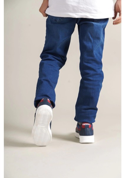 1015 - Star-X Çocuk Ayakkabı Lacivert Mavi Kırmızı fırsatları