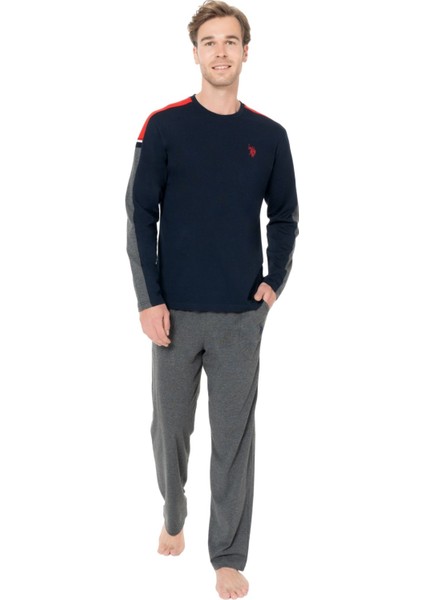 Erkek Uzun Kol Pijama Takım 18957