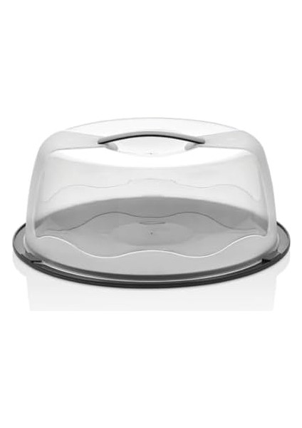 Geçmeli Kilitli, Kapaklı ve Kulplu Yaş Pasta, Kek Taşıyıcı, Mutfak Saklama Için Yuvarlak, Bpa Içermeyen Kek Fanusu, Börek, Çörek Saklama Kabı,, Turta Taşıma Kutusu (1, Gri, 12×28) modelleri