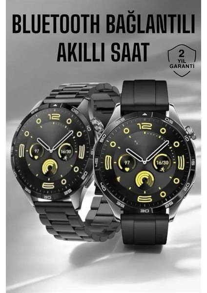 Akıllı Saat Sesli Görüşme Nfc Uyumlu Bildirim Görme ve Uyku ve Sağlık Takibi - ME001W-51OHB fiyatları