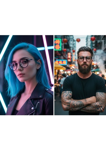 Mavi Işık Korumalı Bilgisayar Gözlüğü