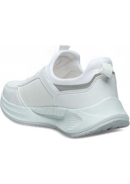 Acropol 137-26 Cilt Deri Slip On Anatomik Sneaker Beyaz Gümüş 36-40 modelleri