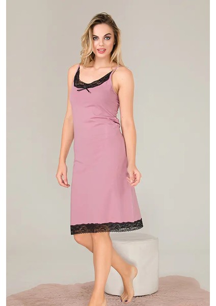 Lady Dantelli Penye Gecelik