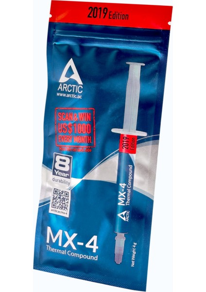 Arctıc Mx-4 4 Gram Termal Macun 8,5W/MK Isı Iletim Gücü ( Yüksek Performans ) fiyatları