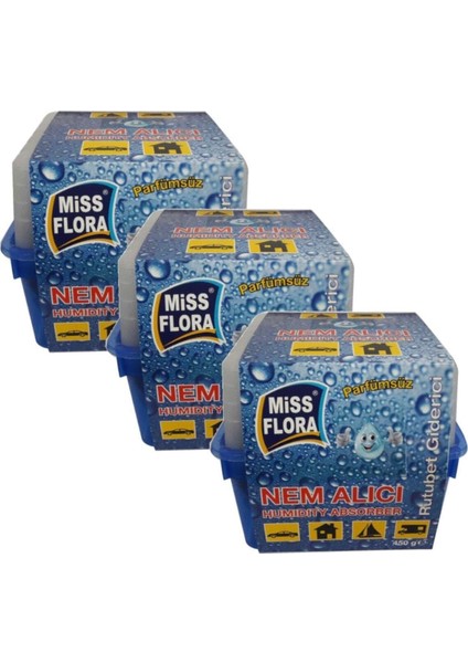 Flora Nem Alıcı 450 G 3&apos; Lü Paket