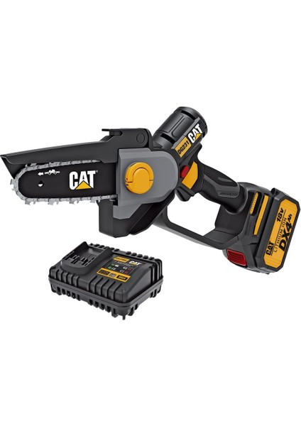 DG231 18VOLT 4.0AH Li-Ion 12CM Profesyonel Şarjlı Kömürsüz Zincirli Testere