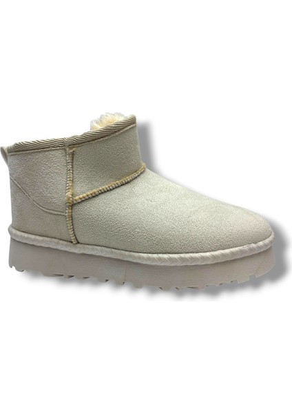 036-26 Anatomik Süet Deri Kürklü Kadın Bot 36-40 fiyatları