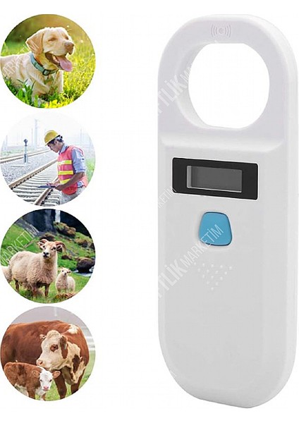 Microchip Okuyucu Evcil Hayvanlar Için Mikroçip Hayvan Izleme ve Tanımlama Hafızasız