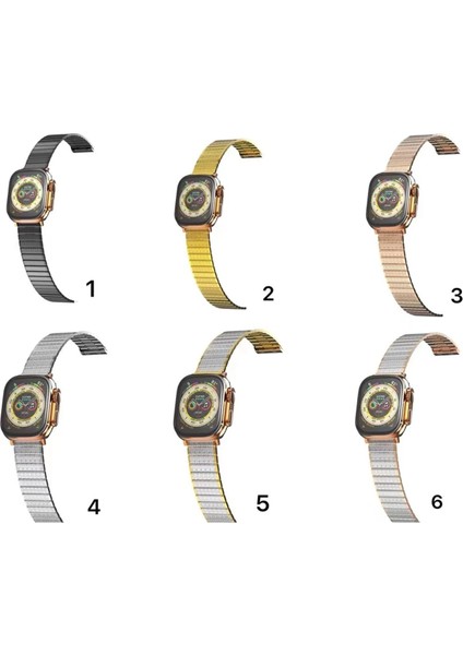 OMR02 Apple Watch 38mm Made Metal Kordon - Siyah fırsatları