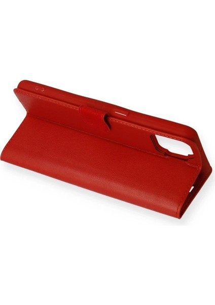 Oppo A73 Kılıf Trend S Plus Kapaklı Kılıf - KIRMIZI-(5796) - ME001W-51BD10 modelleri