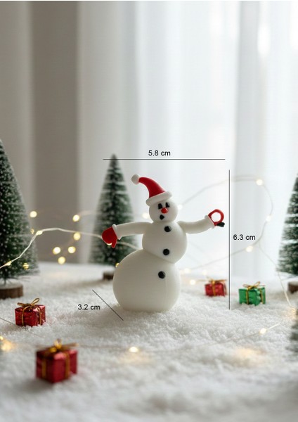 Neşeli Kardan Adam Ağaç Süsü - 3'lü Set fiyatları