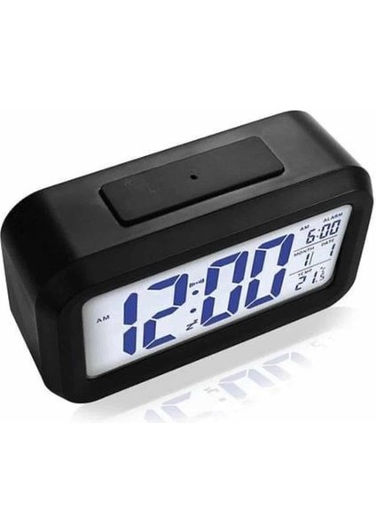 Dijital Masa Saati Takvim Çalar Saat Alarmlı Işıklı LED Ekran Pilli - ME001W-51VLR4 fırsatları