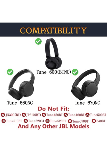 Jbl Tune 600 Btnc T600 600BT Uyumlu Kulaklık Pedi Süngeri Yastık T600BT T600BTNC Uyumlu Kulaklık Süngeri modelleri