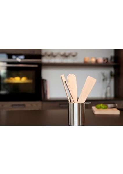 Singles Mutfak Gereçleri Seti 4 Parça - Ölçüm Kabı, Kaşık, Maşa ve Palet Bıçağı fiyatları