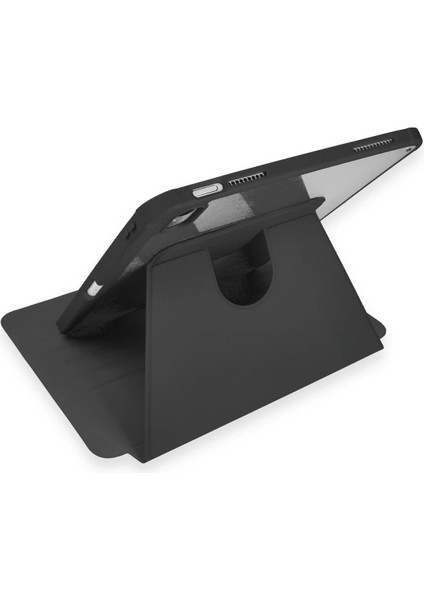 iPad 10.2 (7.nesil) Kılıf Starling 360 Kalemlikli Tablet Kılıf - Siyah