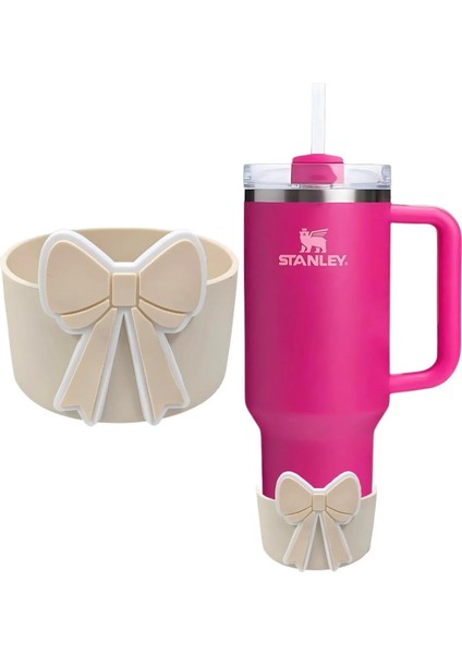 Uyumlu Bej, Krem Renk, Büyük Boy Fiyonk Tasarımlı Kaydırmaz Taban Koruyucu Altlık fiyatları