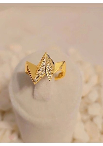 Ayarlanabilir Gold & Silver Ritim Yüzük