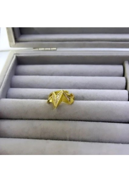 Ayarlanabilir Gold & Silver Ritim Yüzük fiyatları