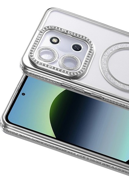 Xiaomi Redmi 15C 4g Joke Simli Magneticsafe Kılıf - GÜMÜŞ-(5796) - ME001W-51TS91 fiyatları