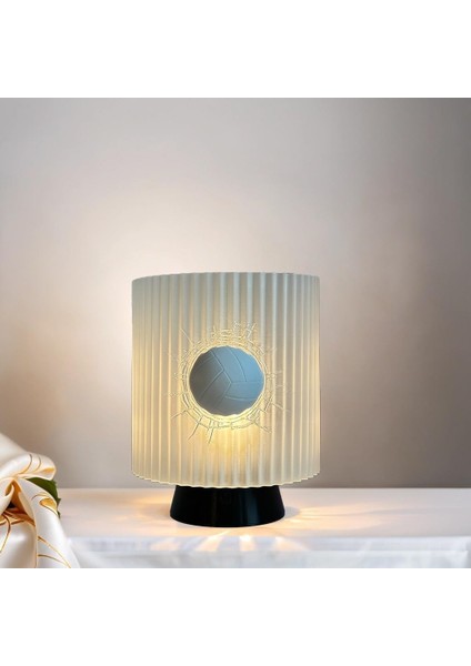 Gece Lambası - Voleybol Dekoratif Lamba - Genç Odası Için Hediye