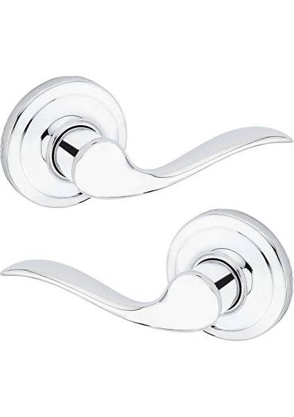 Tustin Iç Geçit Kapı Kolu, Dolap ve Koridor Kapıları Için Kol, Ters Çevrilebilir Kilitlemesiz Kol Kolu, Parlak Krom modelleri