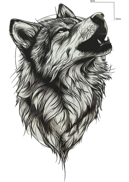 Geçici Kurt Mini Dövme Tattoo Yapıştırma Dövme Sticker fiyatları