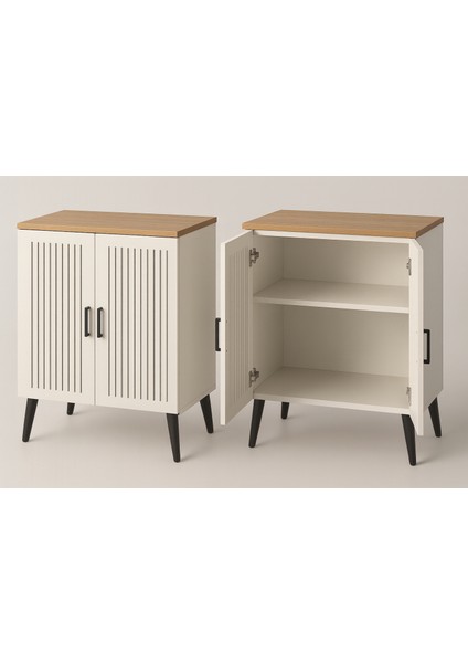 Kahve Köşesi Dolabı ( Derinlik 47 cm ) Çok Amaçlı Dolap Raflı Mutfak Dolabı BKDM006 indirimleri