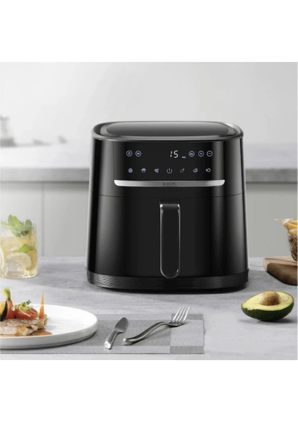 MAF08 Air Fryer 6 Lt Yağsız Fritöz+ Hassas Mutfak Tartısı Hediye
