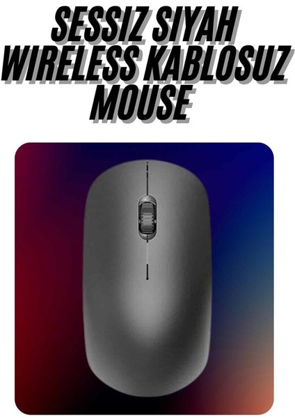 Kablosuz Bağlantı Yüksek Hassasiyetli Kablosuz Wireless Siyah Mouse - ME001W-51VD32 fiyatları