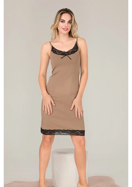 Lady Dantelli Penye Gecelik