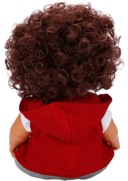 Kıvırcık Saçlı Bebek 32 cm Oyuncak Et Bebek Gerçekçi Oyuncak Bebek fırsatları