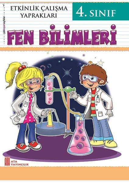 4.sınıf Fen Bilimleri Etkinlik Çalışma Yaprakları + Çözümlü Problem Kitabı + Okuduğunu Anlama fırsatları