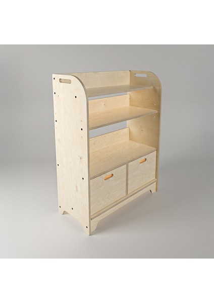 Kastelo Çekmeceli Kitaplık Montessori