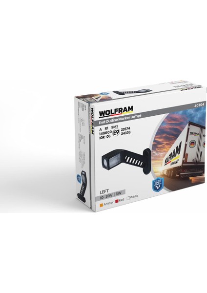 Dorse Boynuz Lamba Uzun Desenli Sol E Belgeli - Wolfram 40304 fiyatları