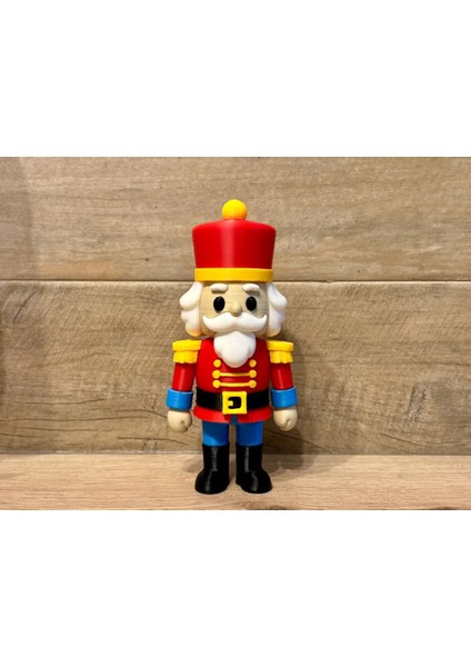 Fındıkkıran Noel Süsü | Nutcracker Christmas Dekor | Yılbaşı Masa ve Raf Süsü