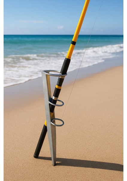 Metal Olta Kamış Tutucu – Zemin Çakma Aparatı (Dayanıklı Çelik Malzeme) fiyatları