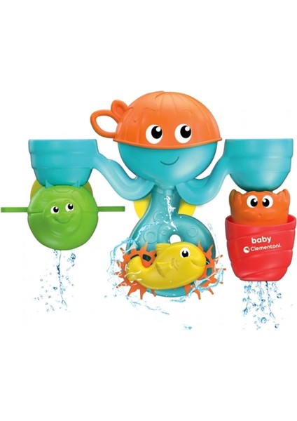 17458 Eğlenceli Arkadaşlar Su Parkı Banyo Oyuncağı, Baby Clementoni, +6 Ay fiyatları